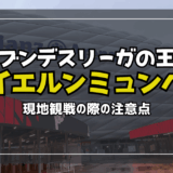 バイエルンミュンヘン試合観戦の注意点《バッグはスタジアムに持ち込めません》